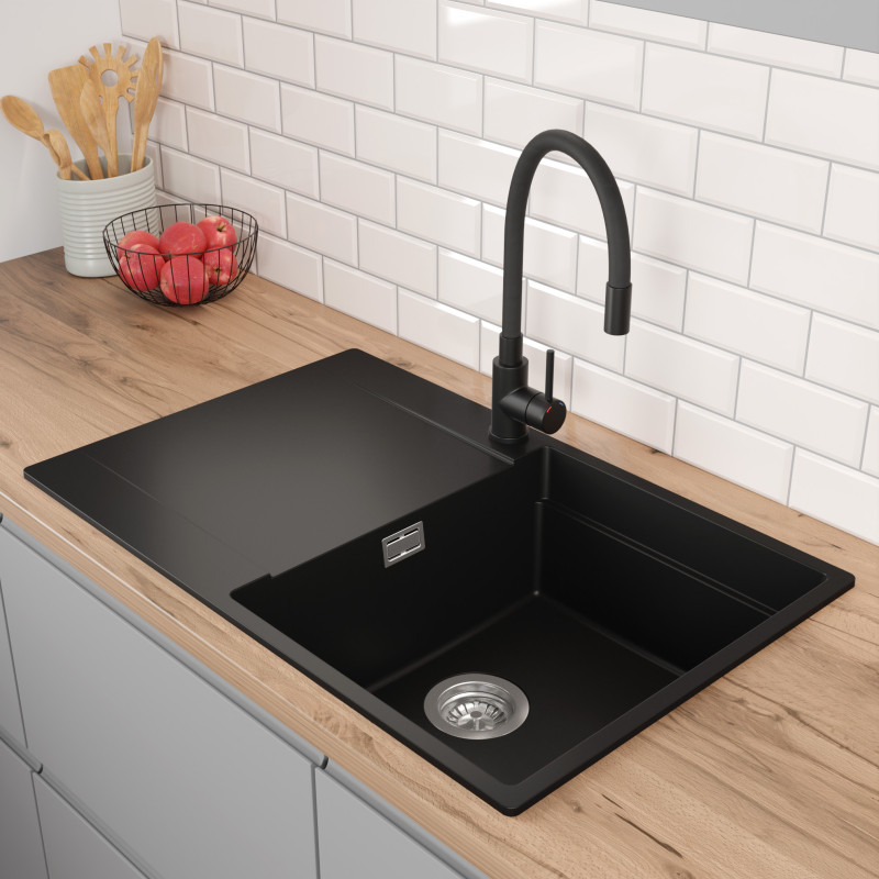Küchenarmatur mit flexiblem Auslauf - Diamond 517 Flex