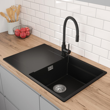 Küchenarmatur mit flexiblem Auslauf - Diamond 517 Flex