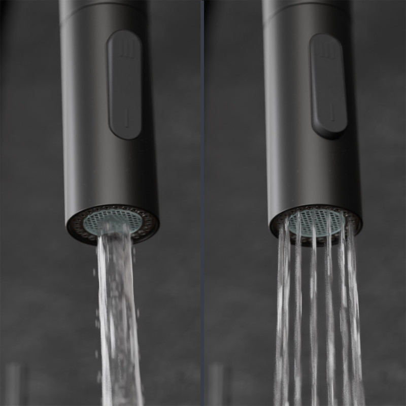 Küchenarmatur mit ausziehbarem Auslauf - Diamond 902