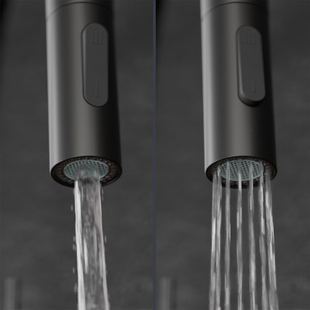 Küchenarmatur mit ausziehbarem Auslauf - Diamond 902