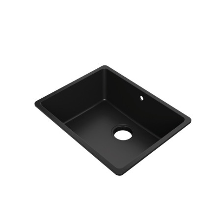 Einbecken Granitspüle ohne Abtropffläche Garnet 60 Simple Thin