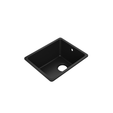 Einbecken Granitspüle ohne Abtropffläche Garnet 40 Simple Thin