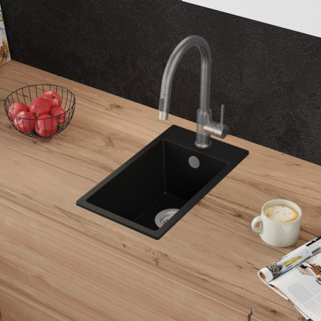 Einbecken Granitspüle ohne Abtropffläche Amber 30