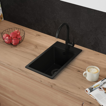 Einbecken Granitspüle ohne Abtropffläche Amber 30