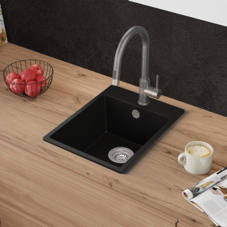 Einbecken Granitspüle ohne Abtropffläche Amber 40