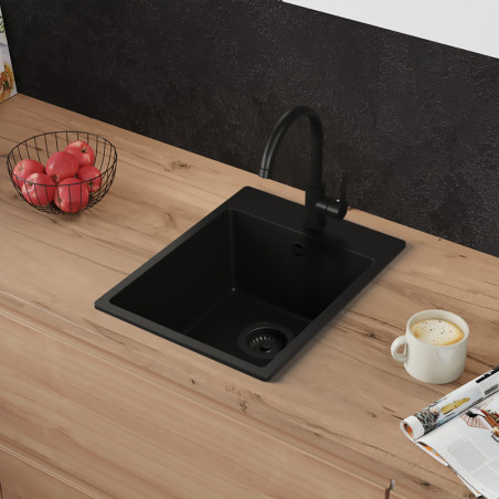Einbecken Granitspüle ohne Abtropffläche Amber 40