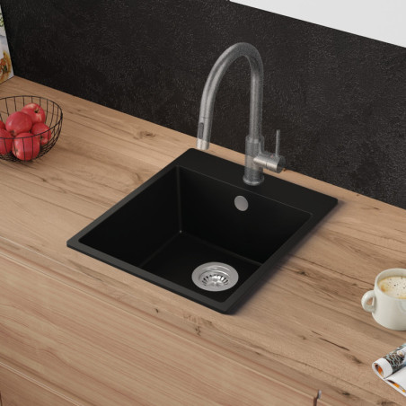 Einbecken Granitspüle ohne Abtropffläche Amber 45