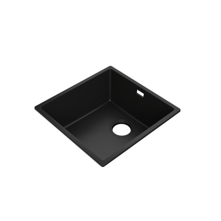 Agate 50 Thin - Chiuvetă granit  cu o singură cuvă fără scurgător