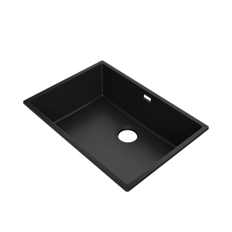 Agate 70 Thin - Chiuvetă granit  cu o singură cuvă fără scurgător